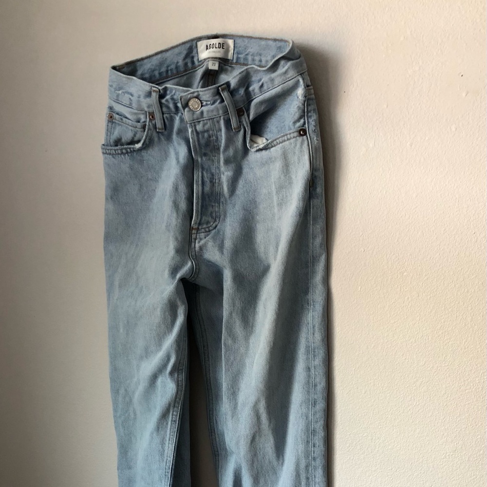 AGOLDE Light Blue Jeans